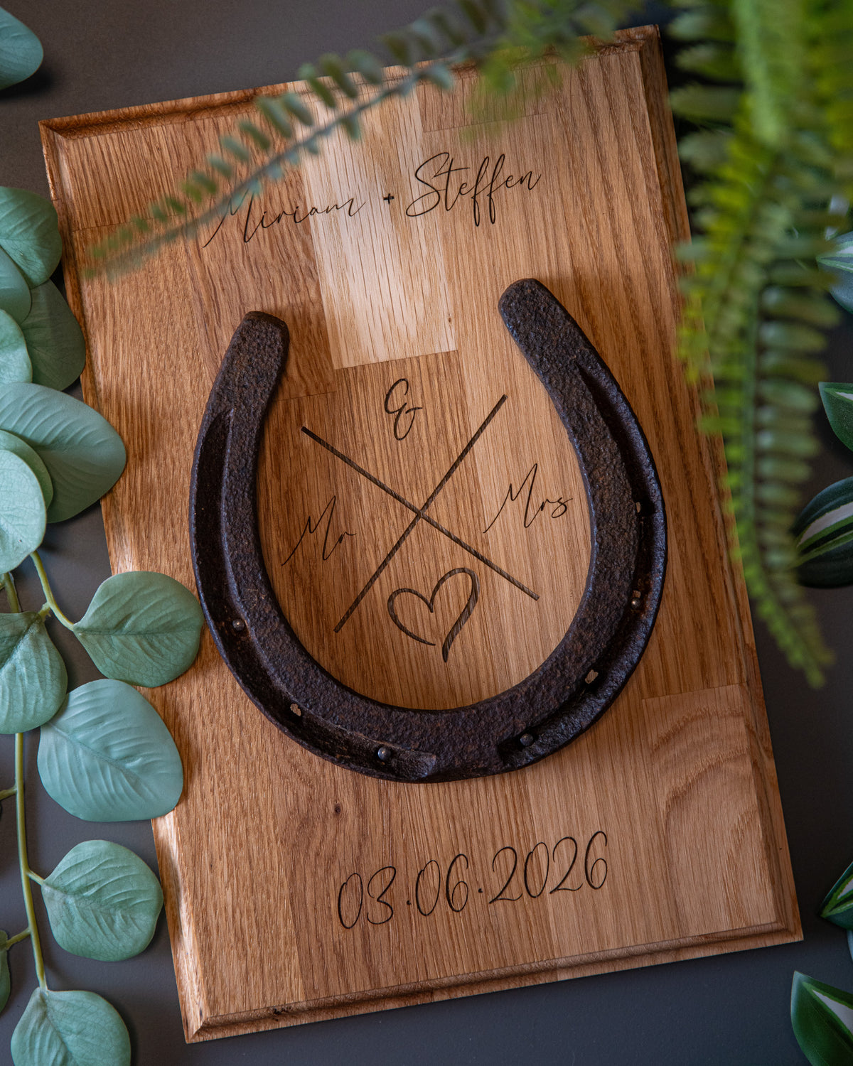 Wandschild - Leimholz